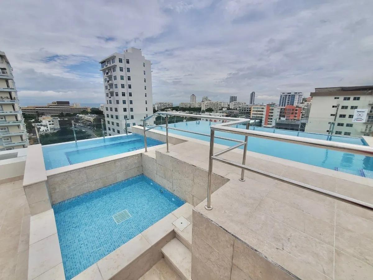 apartamentos - Alquilo apartamento amueblado en Bella Vista Sur  0