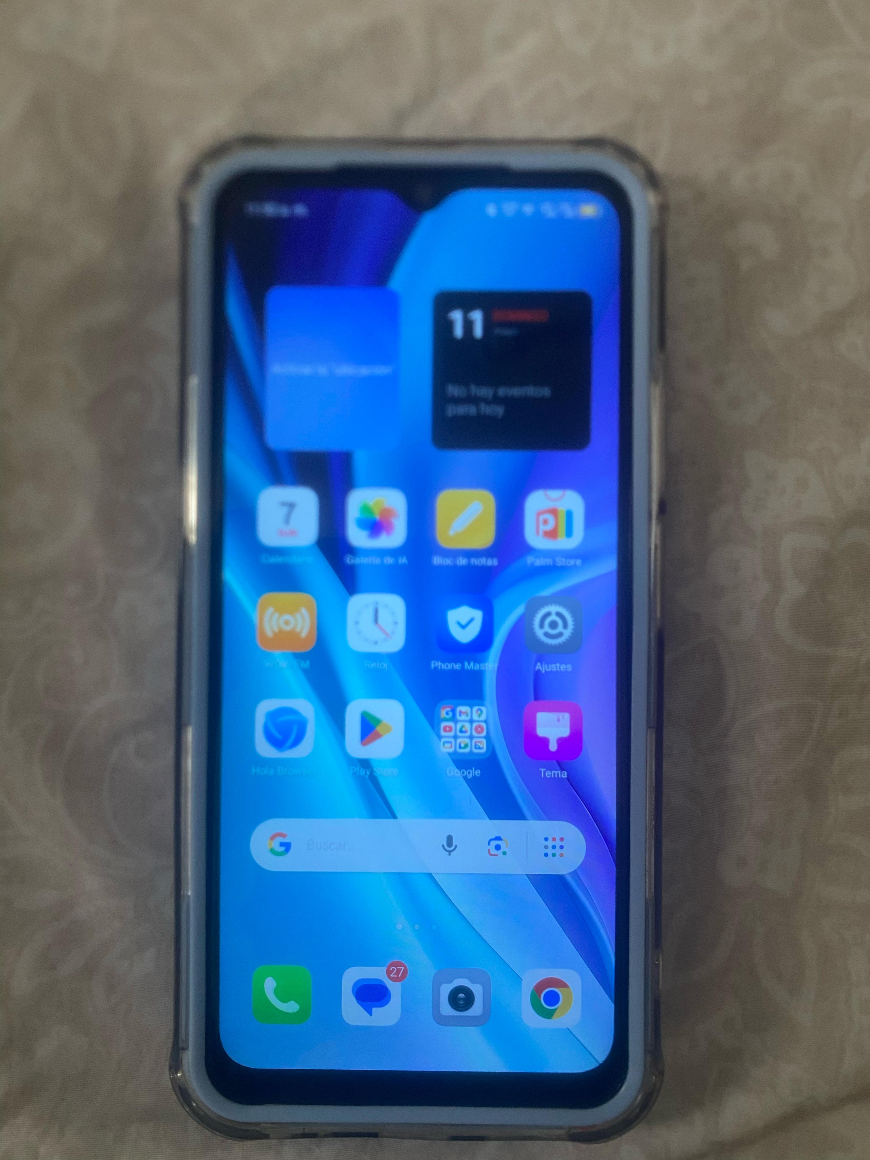 celulares y tabletas - smarfhone itel nuevo solo 1 semana de uso lo vendo con su cargador y forro 0