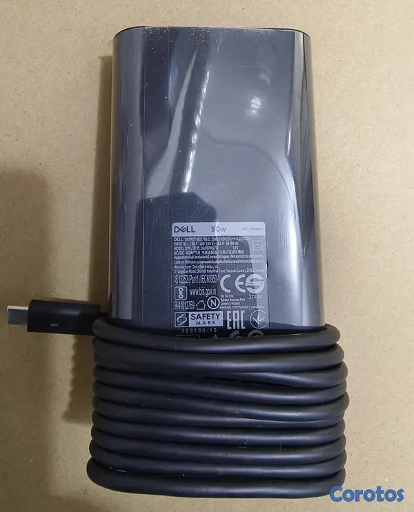 computadoras y laptops - Genuine 90W USB-C Type C AC Adapter Charger For Dell 2