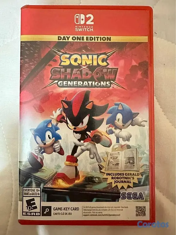 consolas y videojuegos - 🎮 Sonic x Shadow Generations – Switch 2 Day One Ed 1