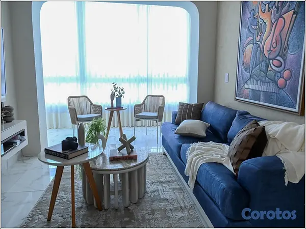 apartamentos - ALQUILO APTO AMUEBLADO EN EXCLUSIVA TORRE DE LA ZO 2