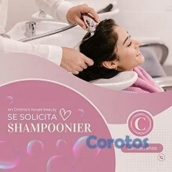 empleos disponibles - EMPLEO DE SHAMPUNIER Y PELUQUERA PROFESIONAL  2