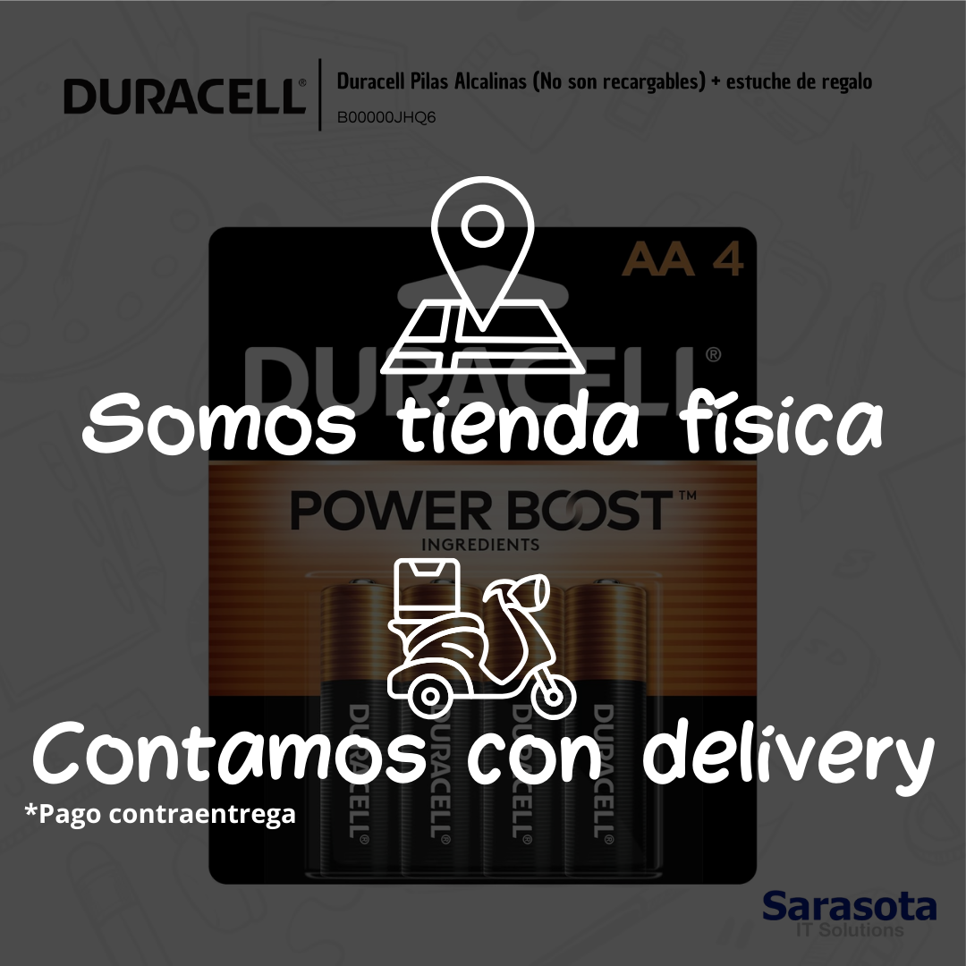 accesorios para electronica - Duracel Set De 4 Baterías AA Con Caja de regalo 1