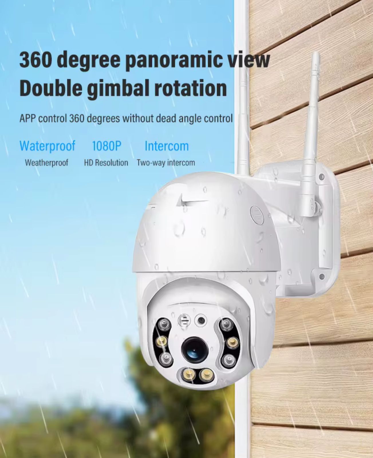 camaras y audio - Camara wifi Smart de exterior  3