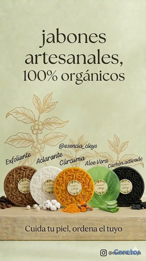 salud y belleza - Jabones artesanales 100% orgánicos  3