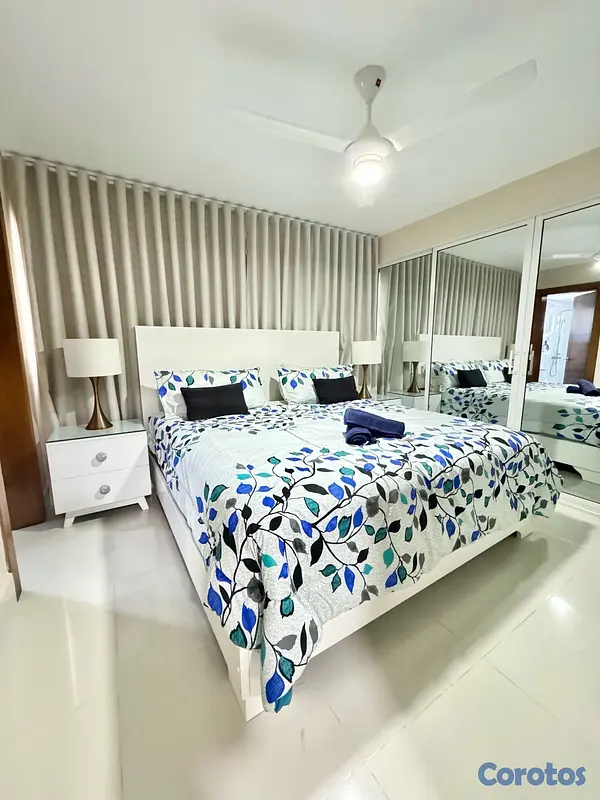 casas -  Apartamento Totalmente Amueblado en Venta , Residencial Torre Real VI  12