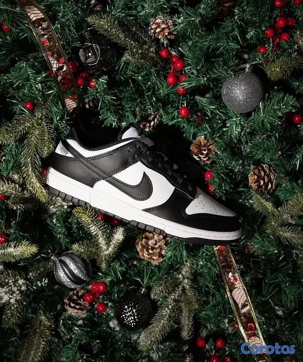 zapatos unisex - Tenis Teni Nike Dunk Low Retro Panda Black White Original Originales Sneaker 🐼 5