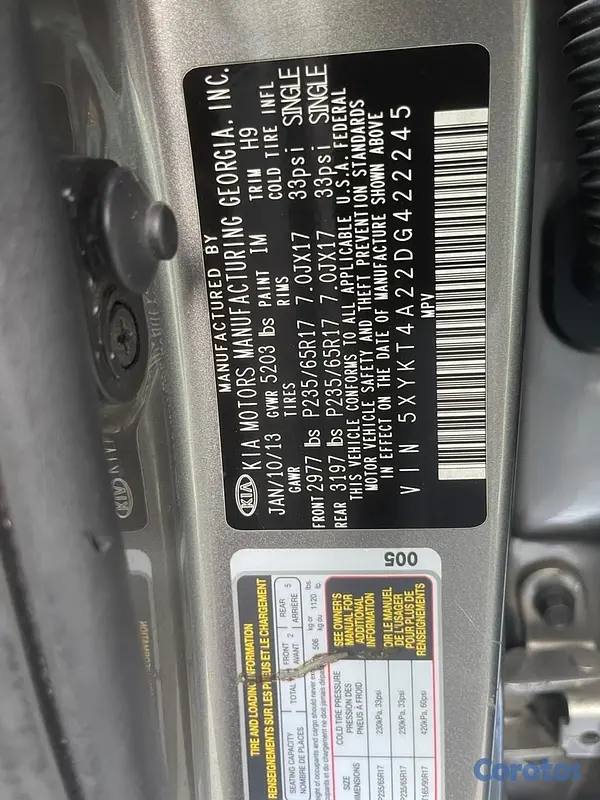 jeepetas y camionetas - Kia Sorento 2013  12