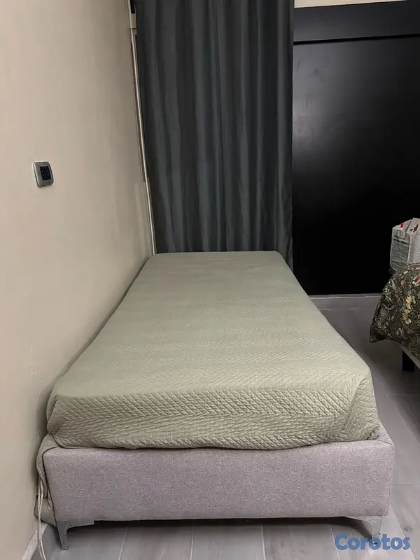 muebles y colchones - Combo de Camas: Camarote Queen/Twin + Cama Twin con Colchón | Espejo GRATIS 11
