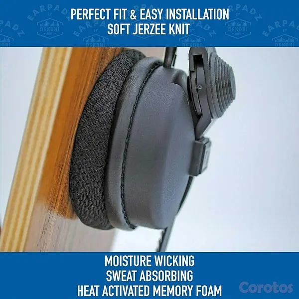 camaras y audio - Almohadillas Dekoni Jerzee Sennheiser HD25 series 3