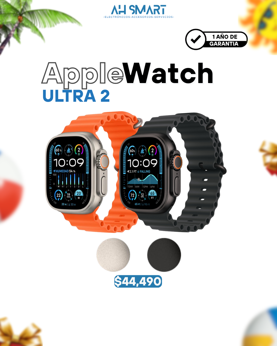 accesorios para electronica - Apple Watch Ultra 2 Sellados Nuevos 0