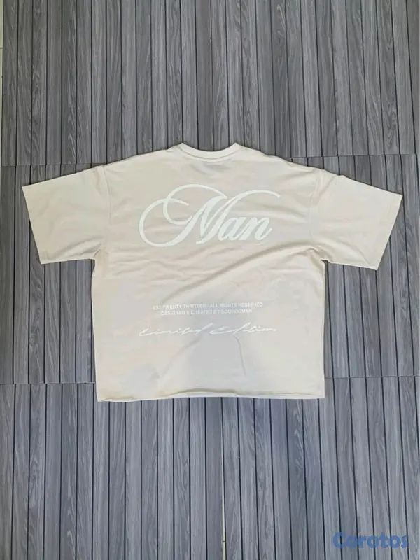 ropa para hombre - T-Shirt Beige 2