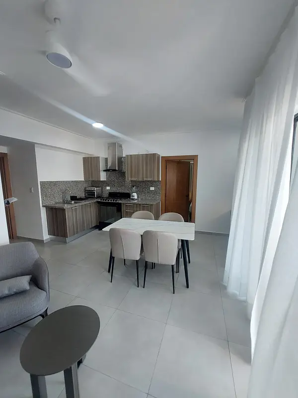 apartamentos - Apartamento nuevo amueblado en torre con amenidade 4