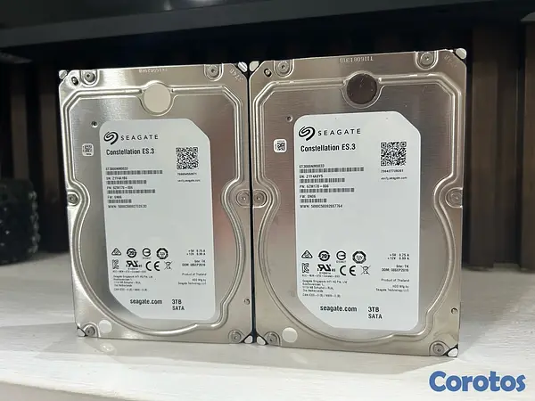 computadoras y laptops - Disco duro HDD  segate 3TB  4