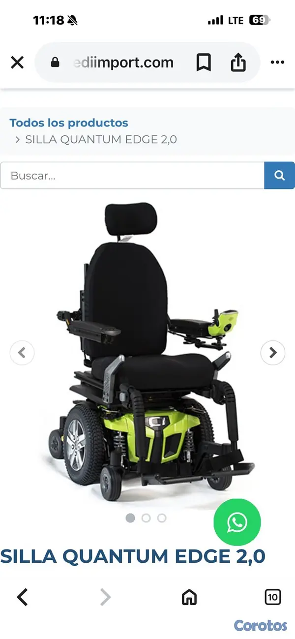 Salud y Equipamiento Médico - silla de ruedas nueva sin caja importada de los Estados Unidos.  9