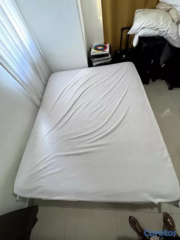 muebles y colchones - Cama + Gavetero con espejo moderno en excelentes condiciones. REBAJADO. 3