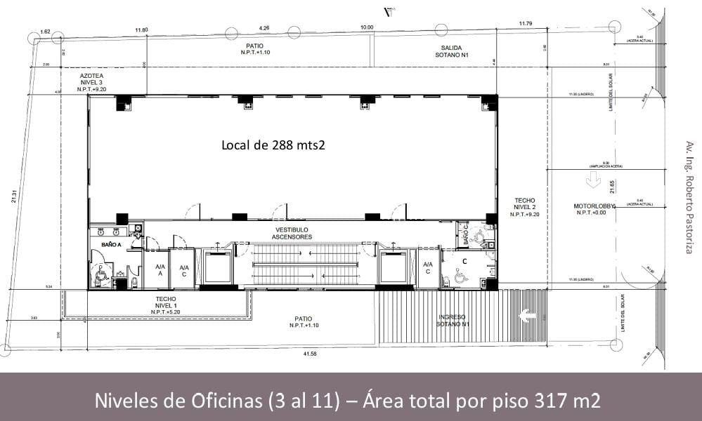 oficinas y locales comerciales - Locales de oficinas y comerciales en renta y venta en torre empresarial en  Naco 3