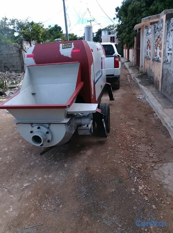 equipos profesionales - Ligadora de concreto con su bomba  4