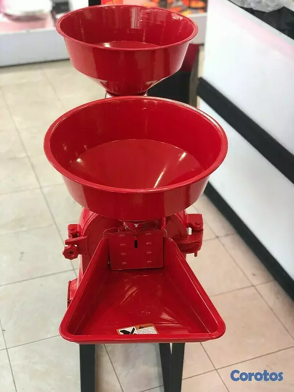 equipos profesionales - Moledora molino trituradora trilladora de granos y peladora de arroz 2 en 1 4