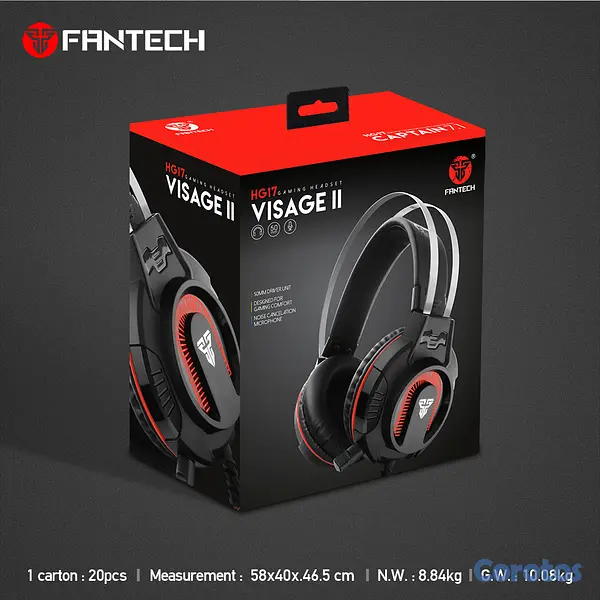 computadoras y laptops - Audifonos con Microfono Gaming fantech hg17s  Gaming  RGB 2