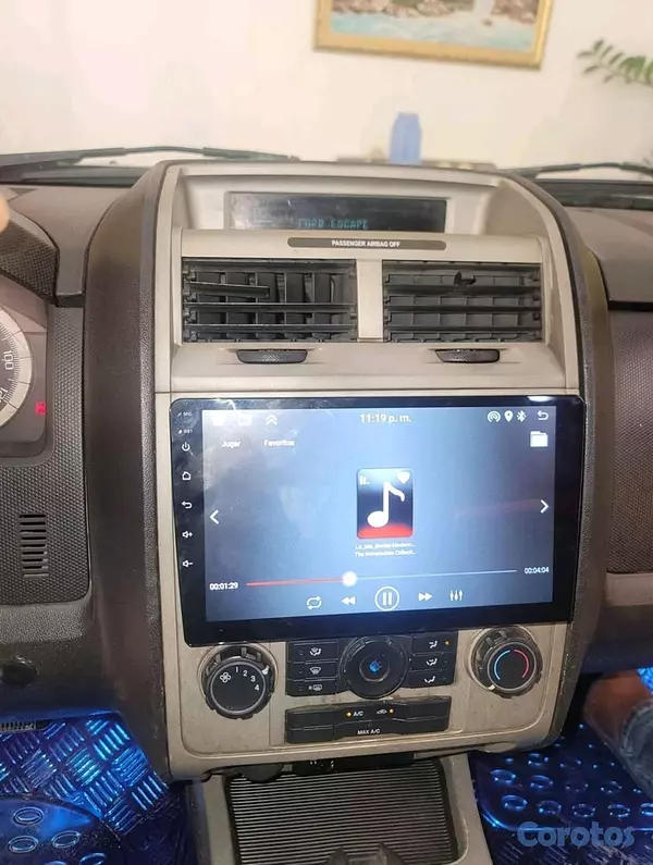 accesorios para vehiculos - radio de pantalla android 7 9 y 10 pulgadas  13