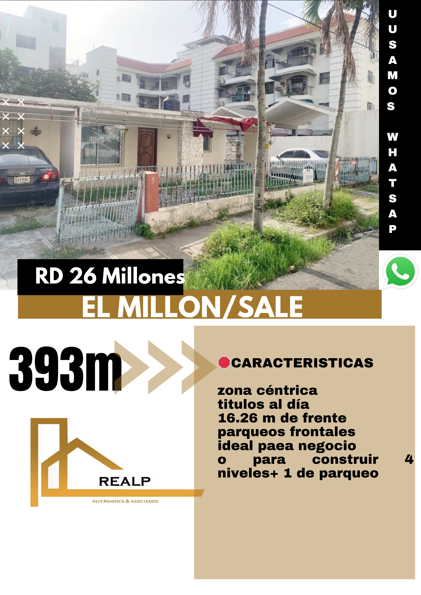 casas - Propiedad en Venta en el Millon