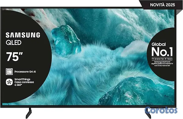 tv - RD $69,000  TV SAMSUNG QLED 75" Precio lanzamiento oferta . Garantía 2 años  6