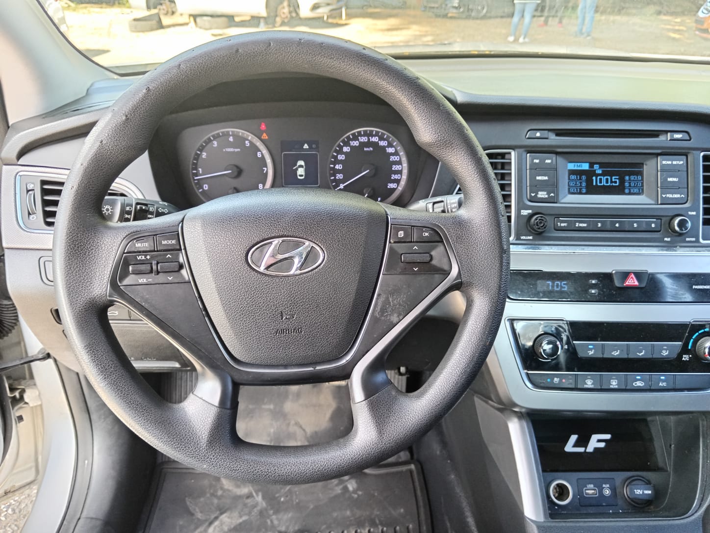 carros - HYUNDAI SONATA LF 2016 GRIS MECANICO 6
