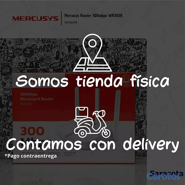 accesorios para electronica - Mercusys Router WR305R 5