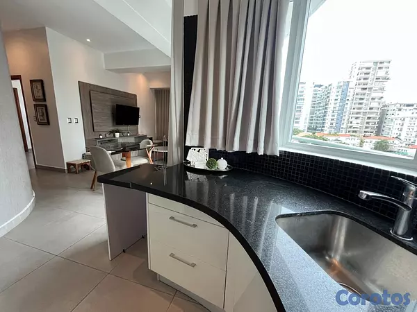 apartamentos - Apartamento en Alquiler en Piantini Amueblado de U 4