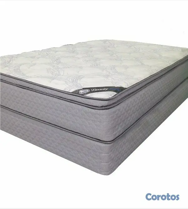 muebles y colchones - Colchon Simmons y base 54 2