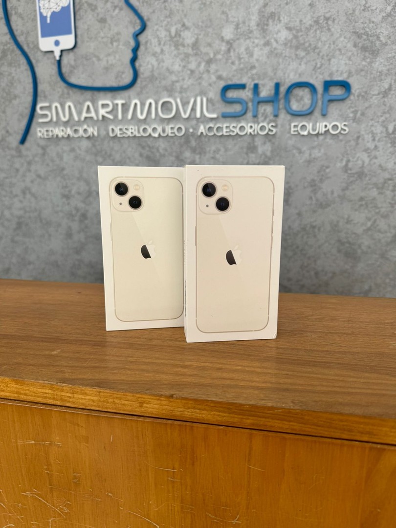 celulares y tabletas - Iphone 13 normal 128gb blanco nuevo sellado (somos tienda)