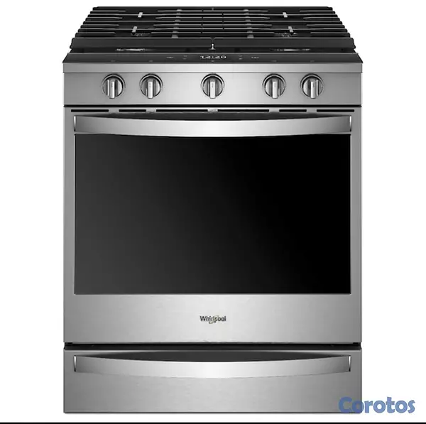 electrodomesticos - Estufa Whirlpool 30” 5 Quemadores Acero Inoxidable 4