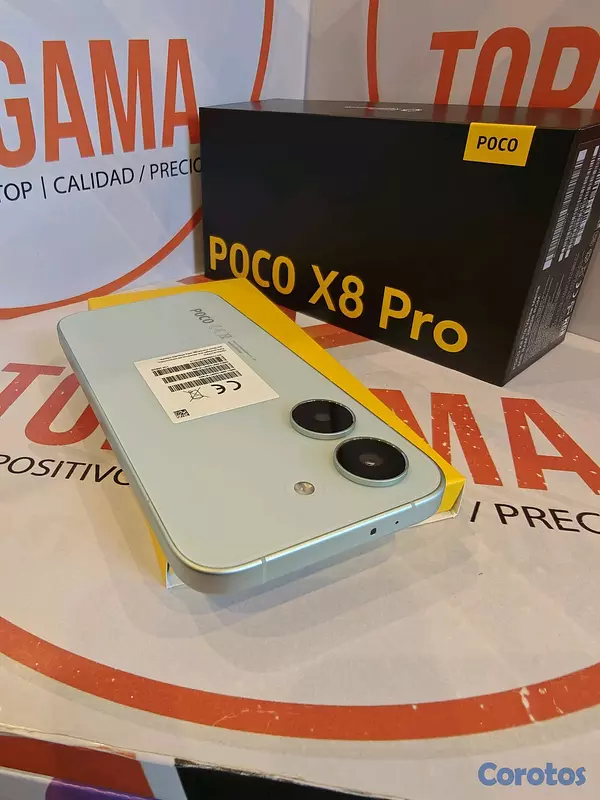 celulares y tabletas - POCO X8 PRO 5G, 8GB RAM 256GB ROM 5