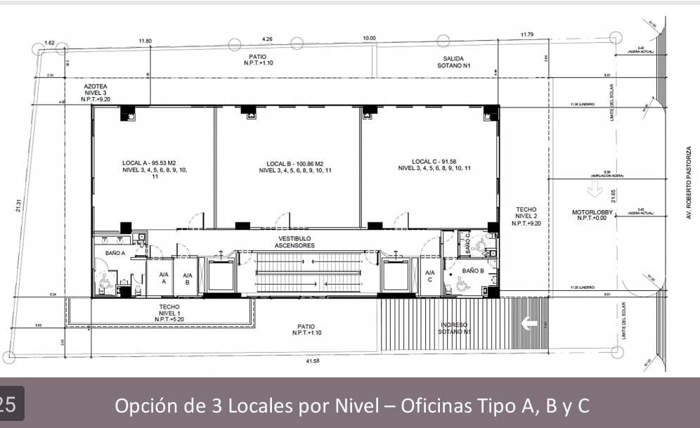 oficinas y locales comerciales - Locales de oficinas y comerciales en renta y venta en torre empresarial en  Naco 4