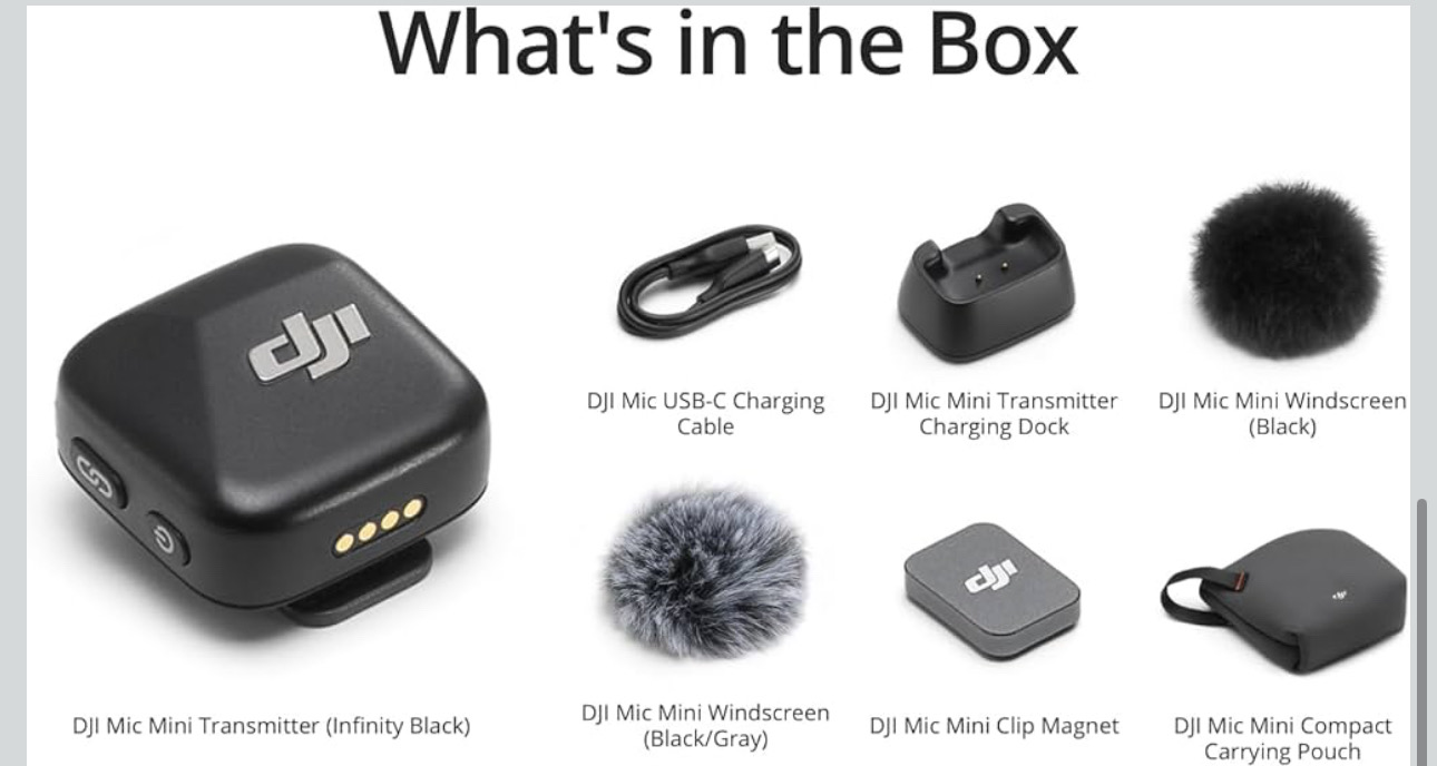 camaras y audio - DJI Mic Mini 2