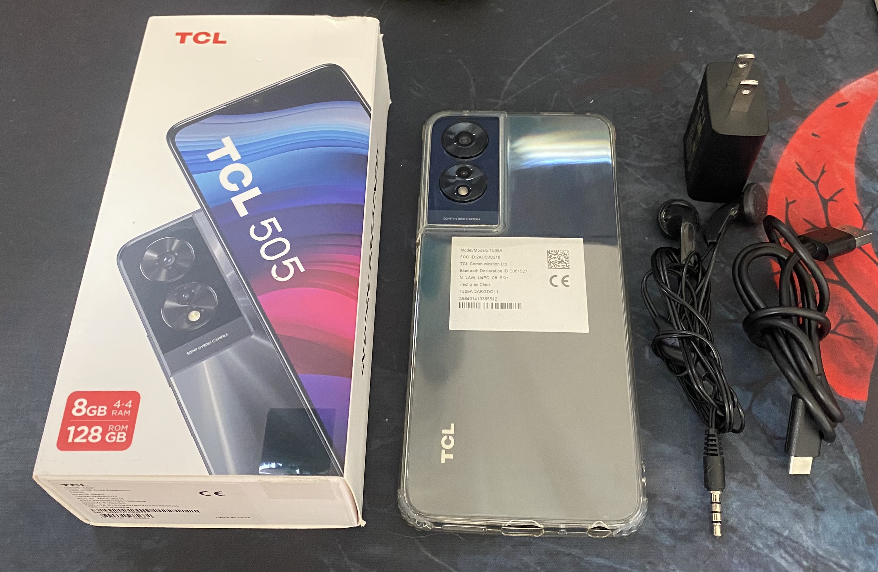 celulares y tabletas - TCL 505 Space Gray, 128 gb 3
