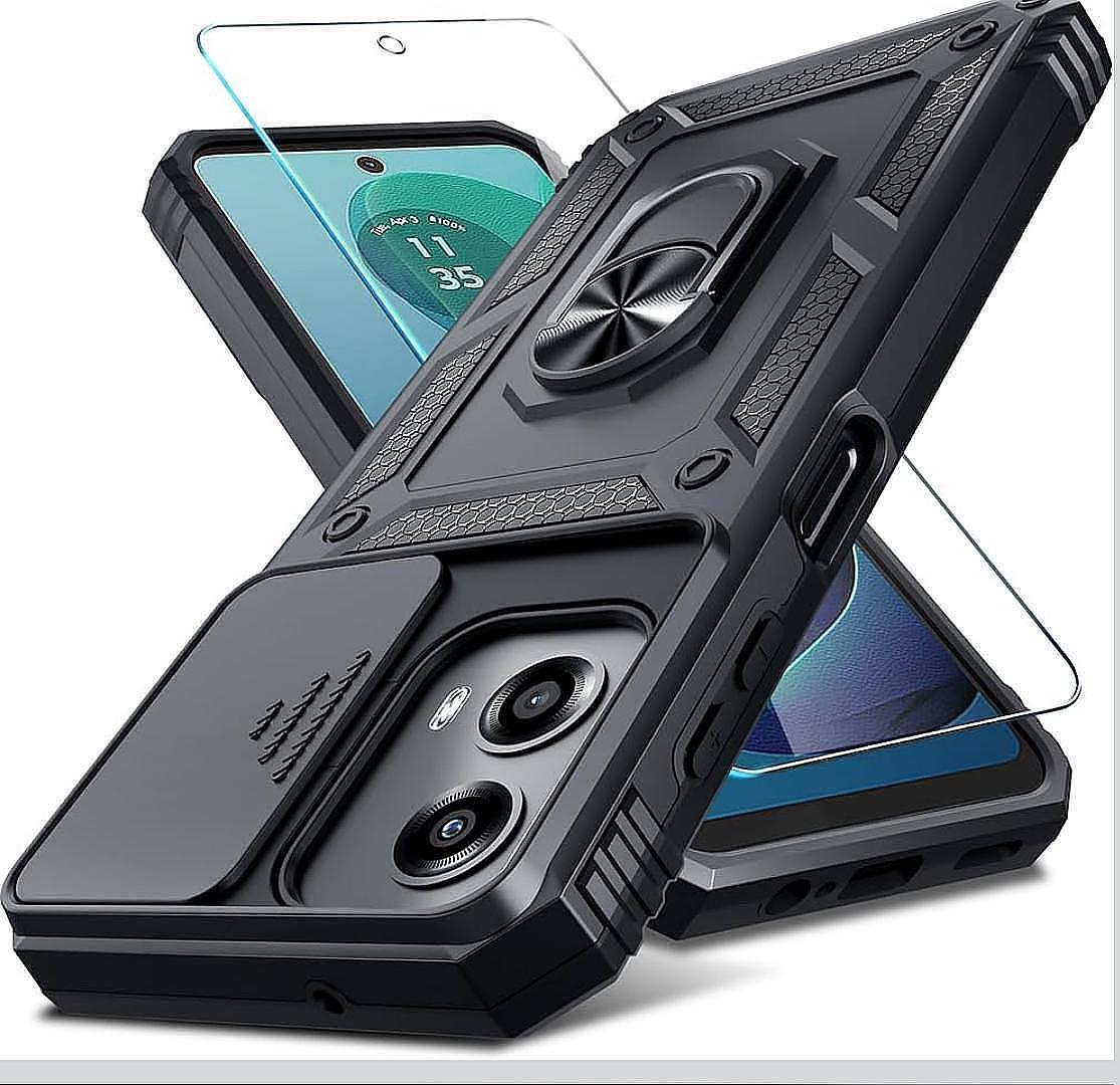 celulares y tabletas - Celular Moto g 5G 2024, Protector y Cover 4