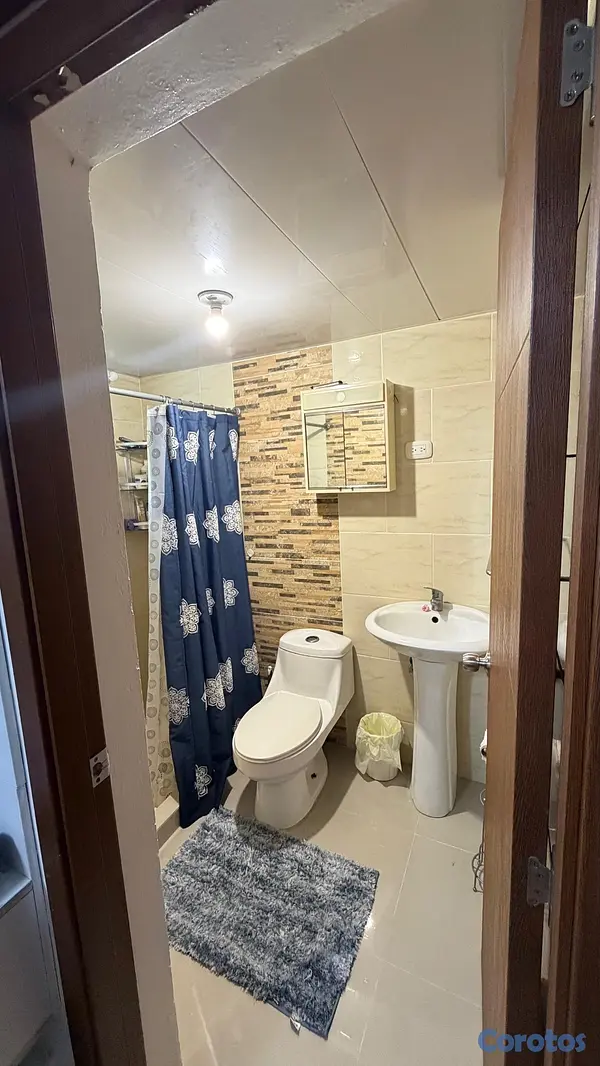 apartamentos - se alquila apartamento amueblado  3