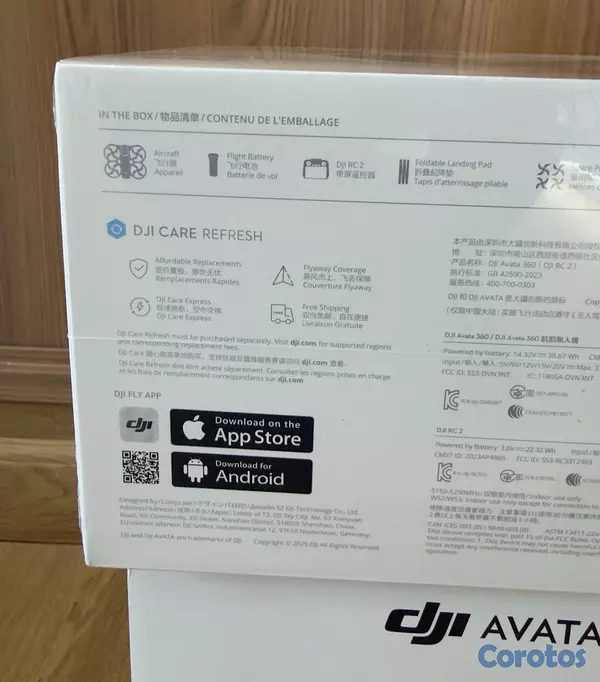 camaras y audio - DJI Avata 360 con RC2 + 1 Batería – Nuevos Sellados
 2