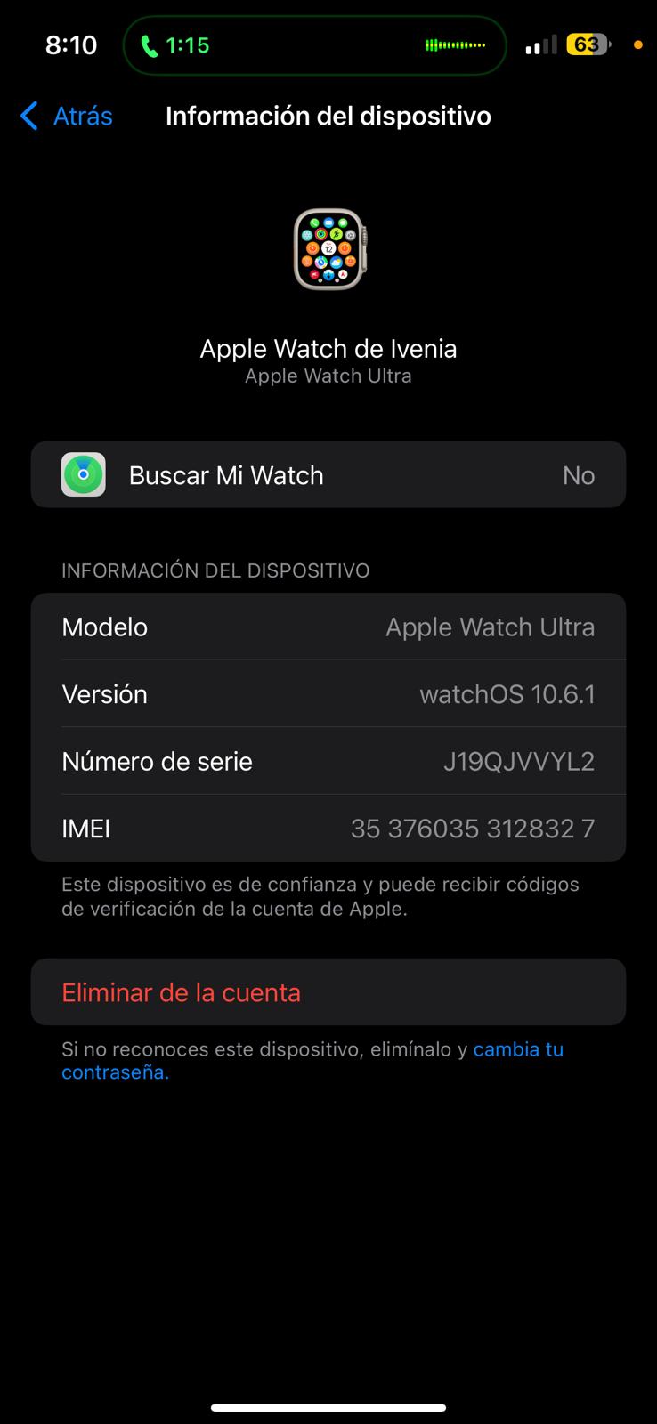 otros electronicos - Apple Watch Ultra 5