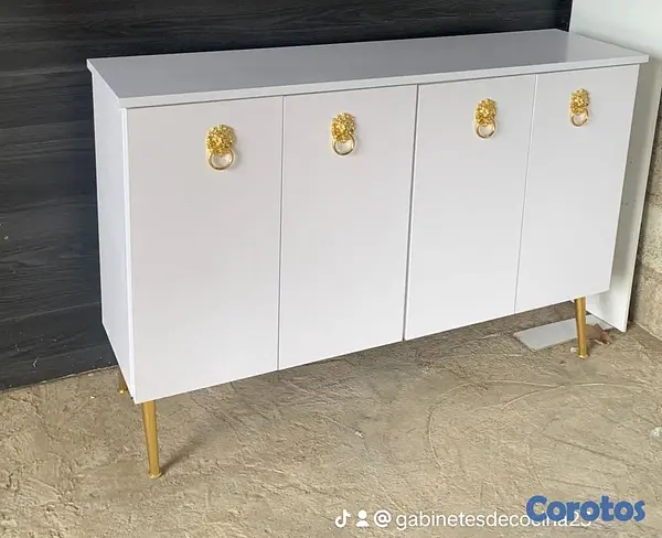 decoración y accesorios - Credenzas disponibles de 2 , 3 y 4 puertas en melamina hidrofuga  9