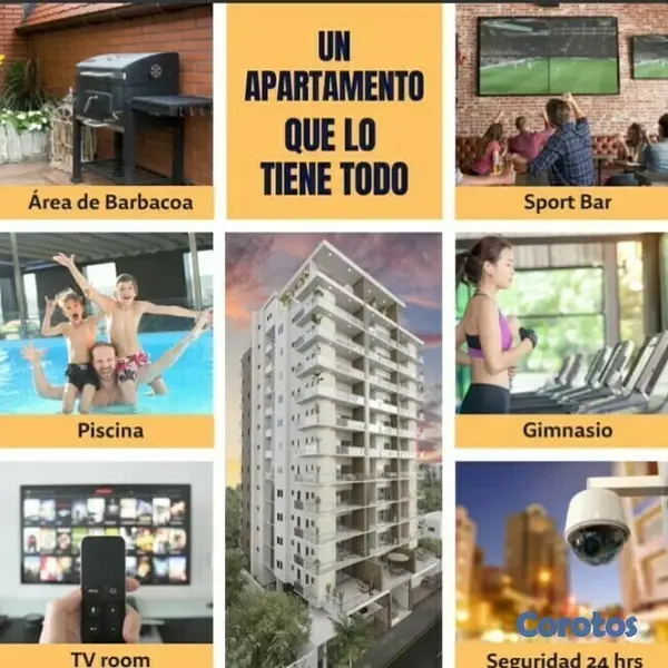 apartamentos - 📍DIOS📍Imponente Torre de Apartamentos Av. Winston Churchill 🏠 Vive ✍️Inviert 9