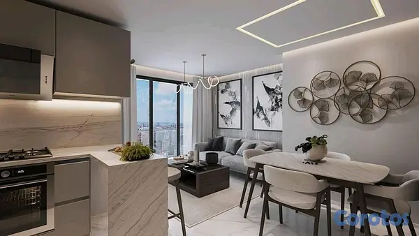 apartamentos - Apartamento en Venta de 1 Habitación en Bella Vista 
CÓDIGO: PD655 3