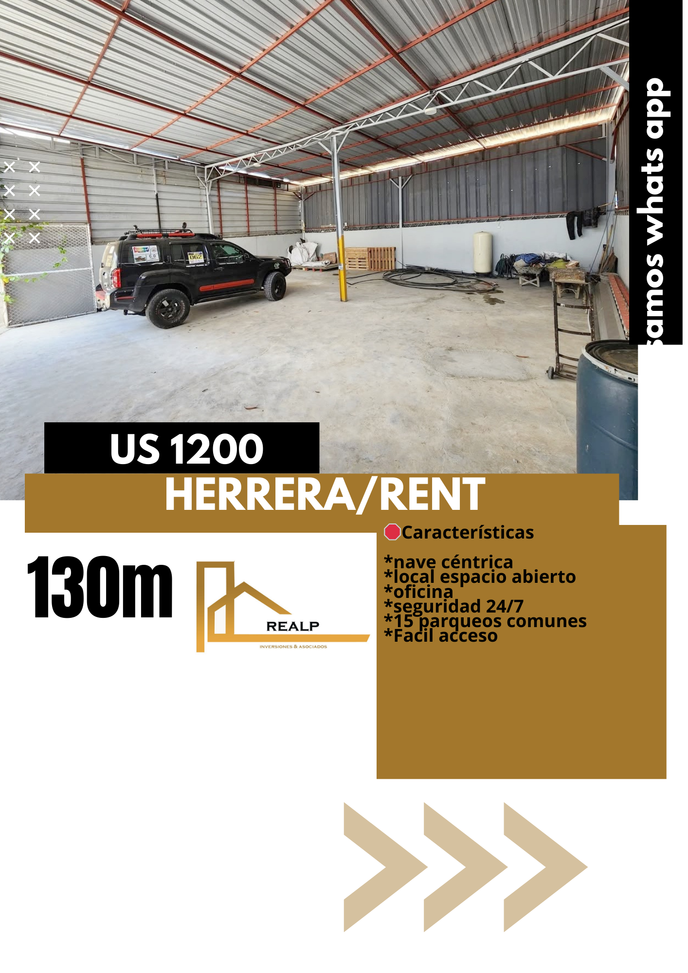 oficinas y locales comerciales - Nave céntrica en Herrera 