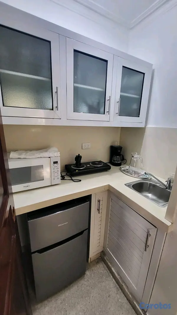 apartamentos - ALQUILÓ estudio amueblado 5to piso no ascensor ubicado frente a pcmm  5