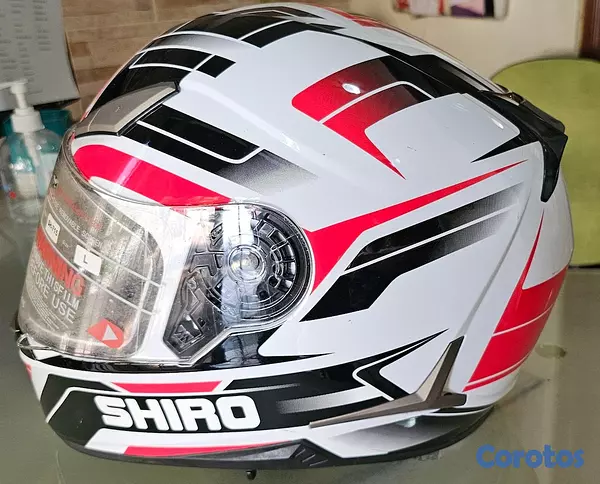 accesorios para vehiculos - HERMOSO CASCO MARCA SHIRO 4