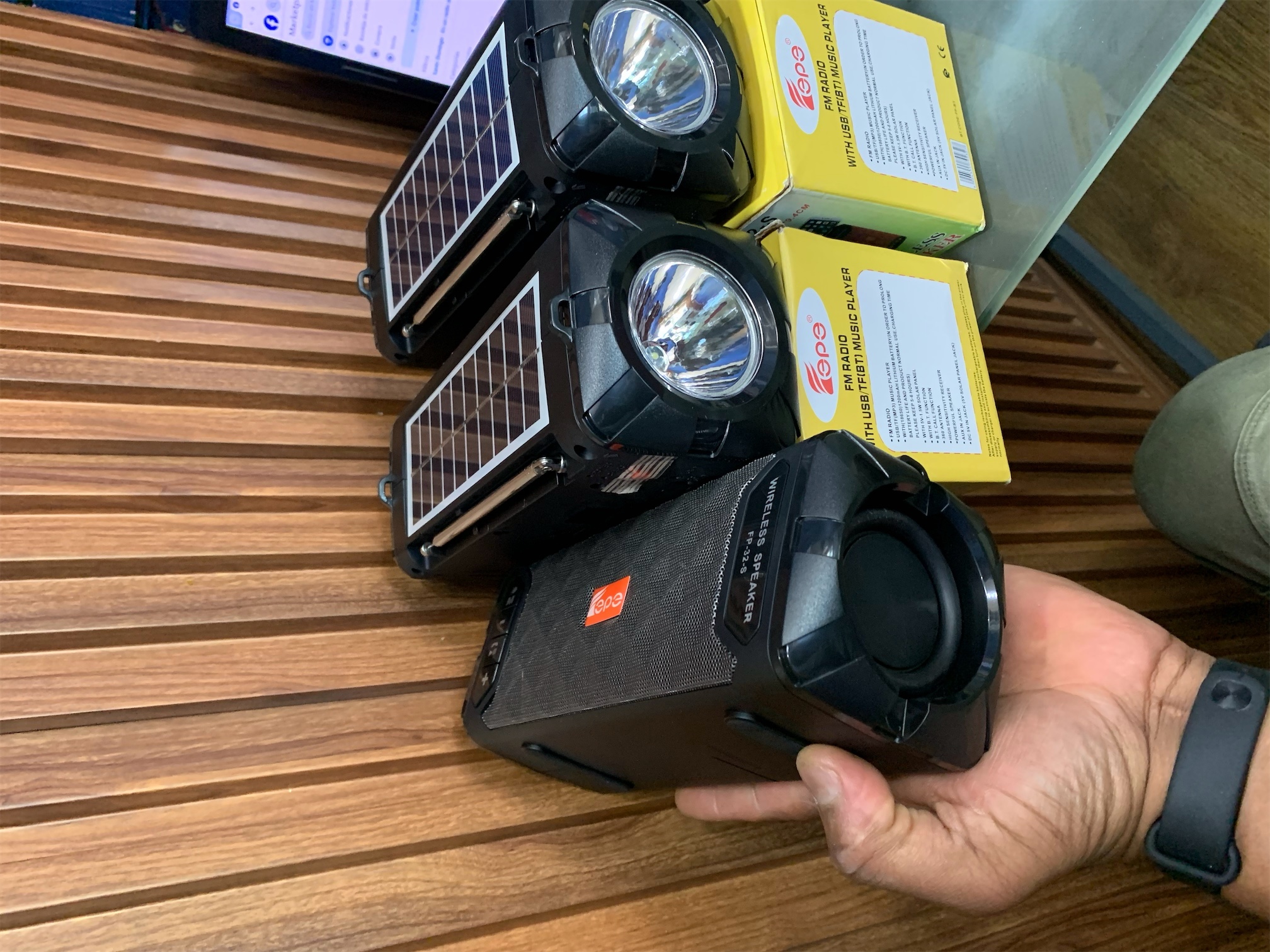 camaras y audio - wireless FP 32S con linternas 🔦  3