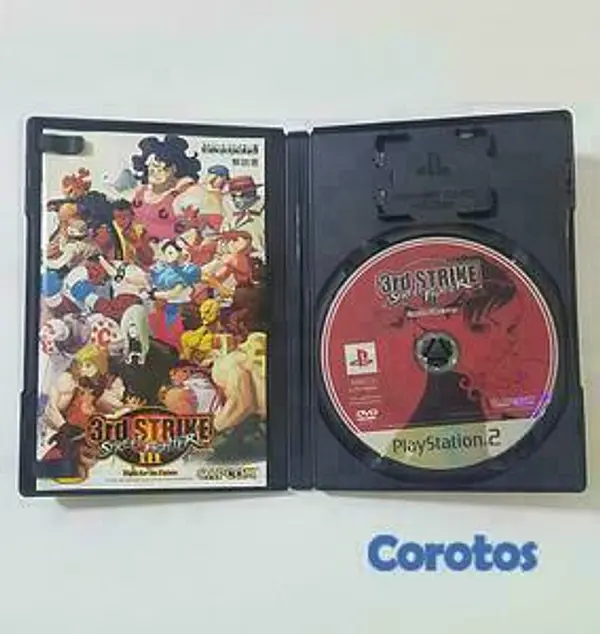 consolas y videojuegos - Street Fighter III: 3rd Strike de PlayStation 2  2