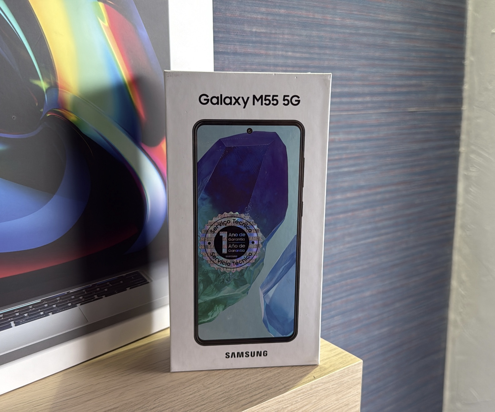 celulares y tabletas - Samsung Galaxy M55 256G / 8GB RAM RD$ 18,500 NEG 0